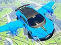 Mchezo Real Sports Flying Car 3d