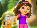 Mchezo Dora in the garden