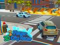 Mchezo 2 Player 3d City Racer