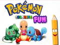 Mchezo Pokemon Coloring Fun
