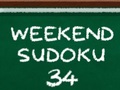 Mchezo Weekend Sudoku 34