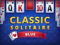 Mchezo Classic Solitaire Blue