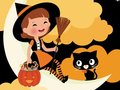 Mchezo Little Witch Puzzle
