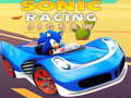 Mchezo Sonic Racing Jigsaw