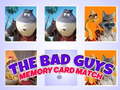 Mchezo The Bad Guys Memory Card Match
