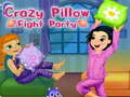 Mchezo Crazy Pillow Fight Sleepover Party