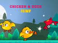 Mchezo Chicken & Duck Jump