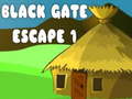 Mchezo Black Gate Escape 1