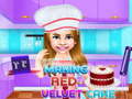 Mchezo Making Red Velvet Cake