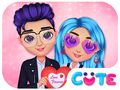 Mchezo Valentines Matching Outfits 