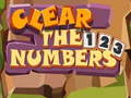 Mchezo Clear the Numbers