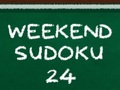 Mchezo Weekend Sudoku 24