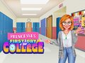 Mchezo Princesses First Days Of College