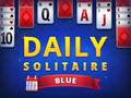 Mchezo Daily Solitaire Blue