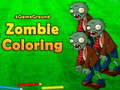 Mchezo 4GameGround Zombie Coloring