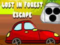 Mchezo Lost In Forest Escape