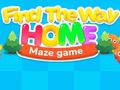 Mchezo Find The Way Home Maze Game