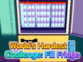 Mchezo World's Hardest Challenge: Fill Fridge