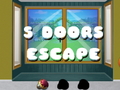 Mchezo 5 Doors Escape