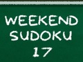 Mchezo Weekend Sudoku 17 