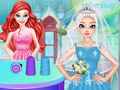 Mchezo Princess wedding dress shop