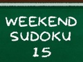Mchezo Weekend Sudoku 15