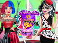 Mchezo Fashionista vs Rockstar Fashion Battle