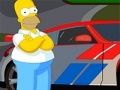 Mchezo Simpsons Car Parking
