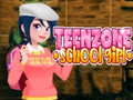 Mchezo Teenzone School Girl
