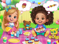 Mchezo Baby Sitter Party Caring Games