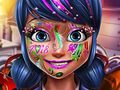 Mchezo Dotted girl new year makeup