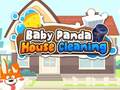 Mchezo Baby Panda House Cleaning