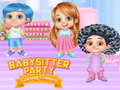 Mchezo Babysitter Party Caring Games