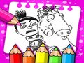 Mchezo Despicable Me Printable Coloring Book
