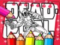 Mchezo Deadpool Coloring Book