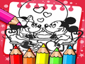 Mchezo Mickey Mouse Coloring Book