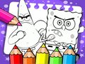 Mchezo Sponge Bob Coloring Book 