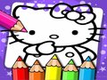 Mchezo Hello Kitty Coloring Book 