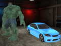 Mchezo Chained Cars against Ramp hulk game