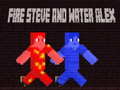 Mchezo Fire Steve and Water Alex