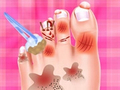 Mchezo Baby Taylor Foot Treatment