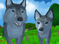 Mchezo Wolf simulator wild animals 