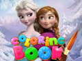 Mchezo Coloring Book for Frozen Elsa