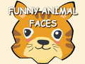 Mchezo Funny Animal Faces