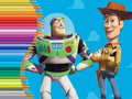 Mchezo Coloring Book for Toy Story
