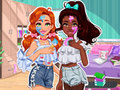 Mchezo Jessie and Noelle's BFF Real Makeover