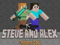 Mchezo Steve and Alex Dragon Egg
