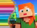 Mchezo Coloring Book for Minecraft