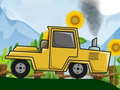 Mchezo Tractor Driving Hill Climb 2D