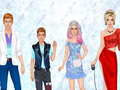 Mchezo Superstar Family Dress Up